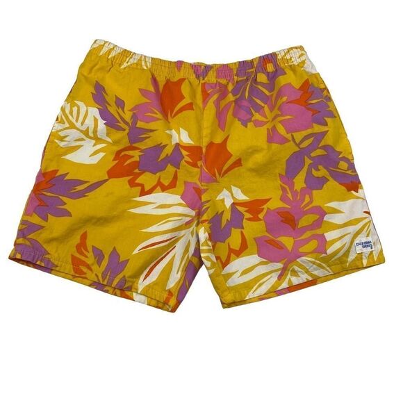 California Shores Vintage Shorts Hawaiian Print - Picture 2 of 6